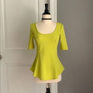 Lime green Pelham top
